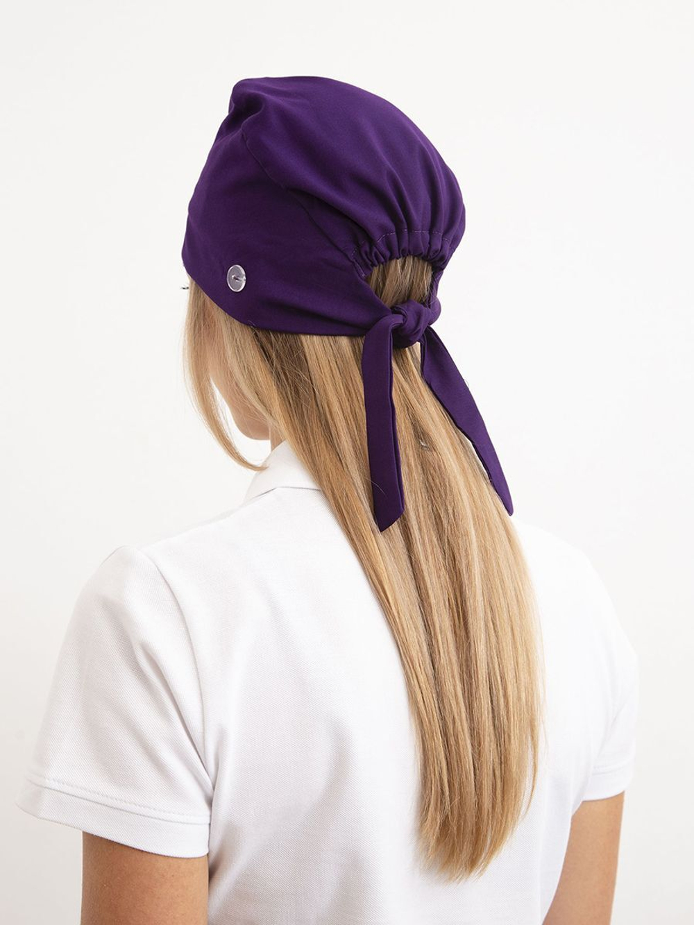 Шапочка медицинская TZ001, фиолетовый