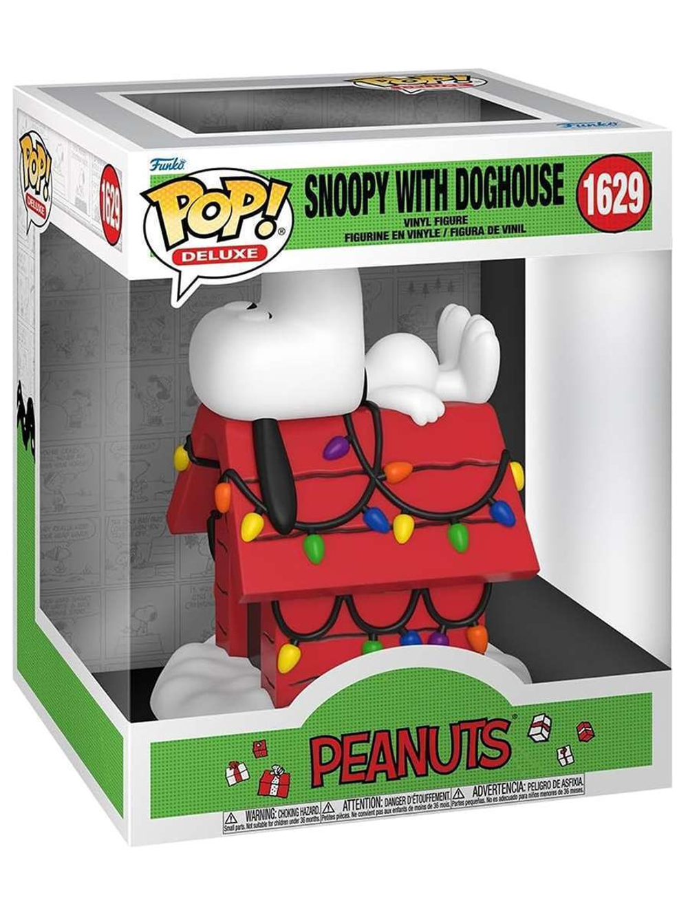 Фигурка Funko POP! Deluxe Peanuts Snoopy and Doghouse (1629) 80012