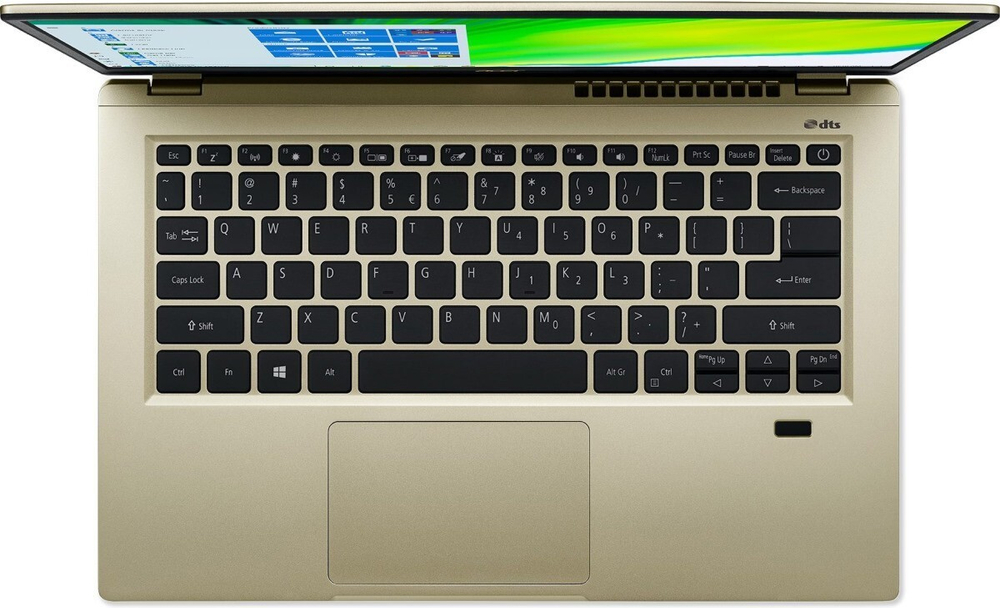 Ноутбук Acer Swift SF314-510G-7782 14; FHD i7-1165G7/16Gb/512Gb SSD/Iris Xe Max 4Gb/noOS/gold NX.A10ER.004