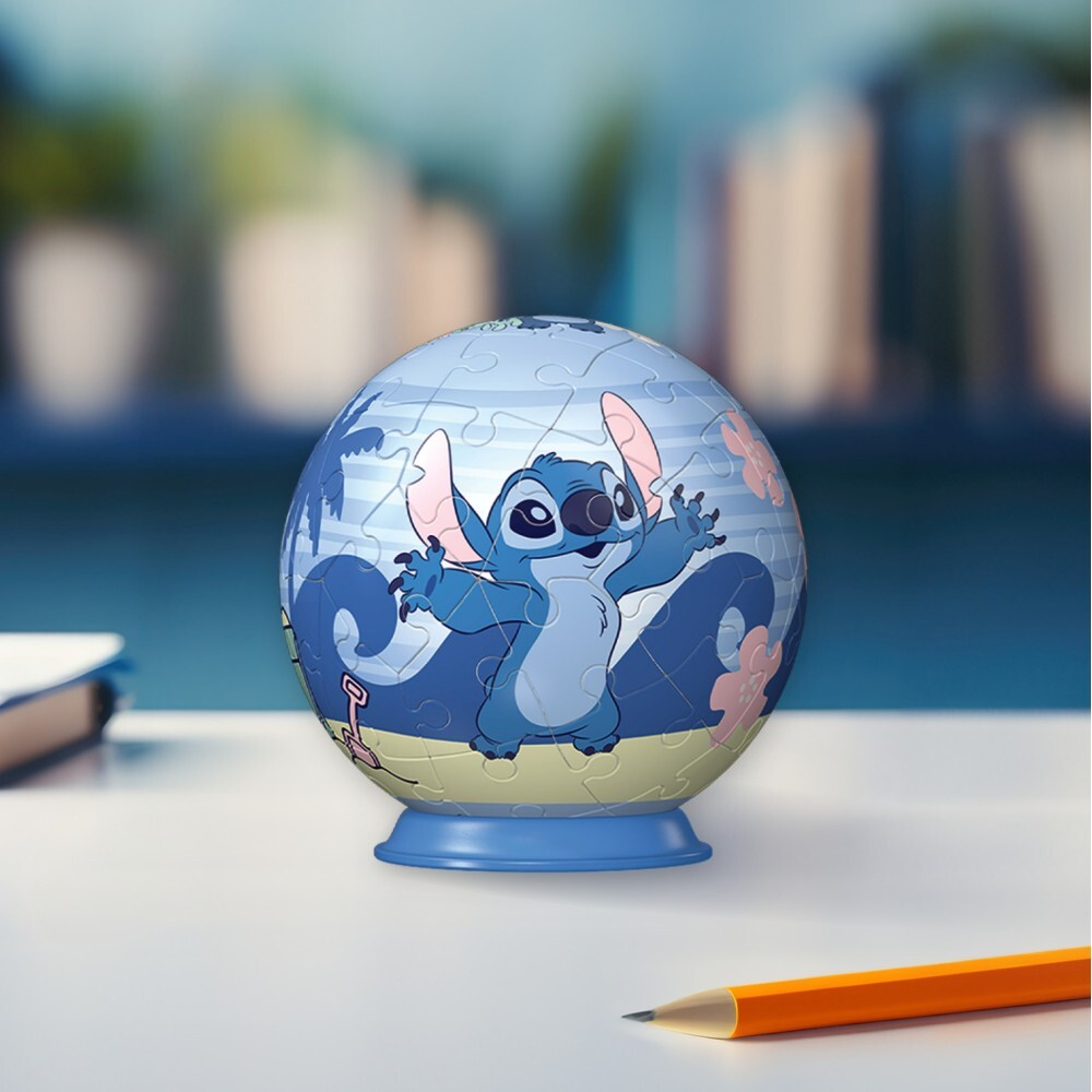 Ravensburger - 3D пазл Шар: Дисней Стич 54 элемента. 115976
