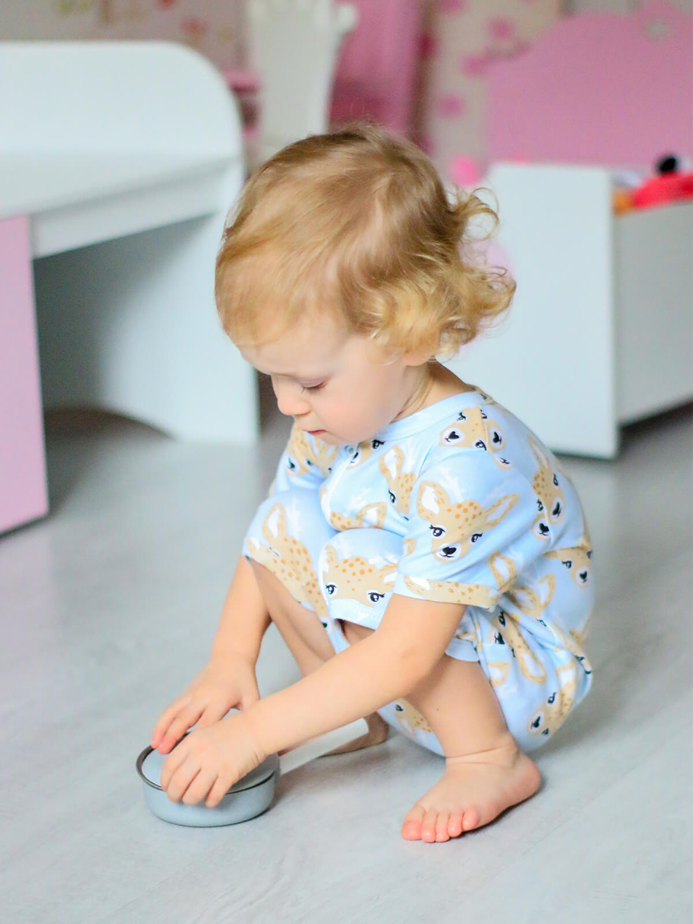 Песочник Mjölk Sleep and Play Оленята NEW