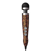 Вибратор-вонд 28см принт Тигр Doxy Die Cast 3 Massage Wand Tiger