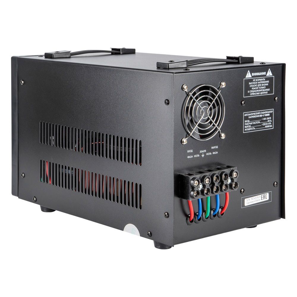 RS-1-10000 Стабилизатор Uniel релейный однофазный. 10.0 кВА.