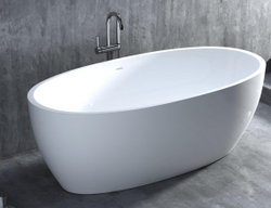 Ванна отдельностоящая глянцевая 176x92 Salini LUCE 100111G