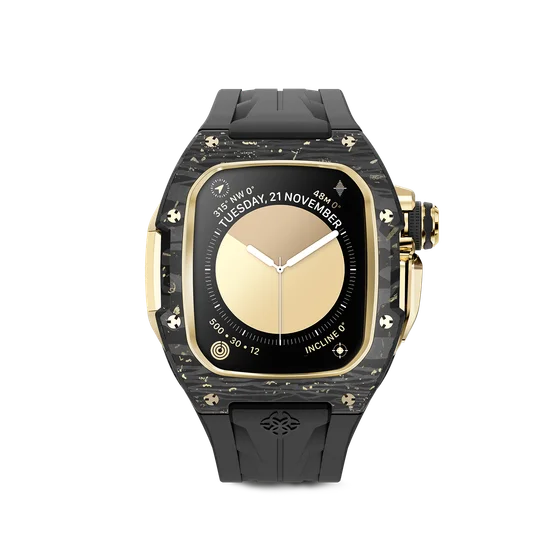 Корпус для Apple Watch RSCIII46 - Gold Carbon