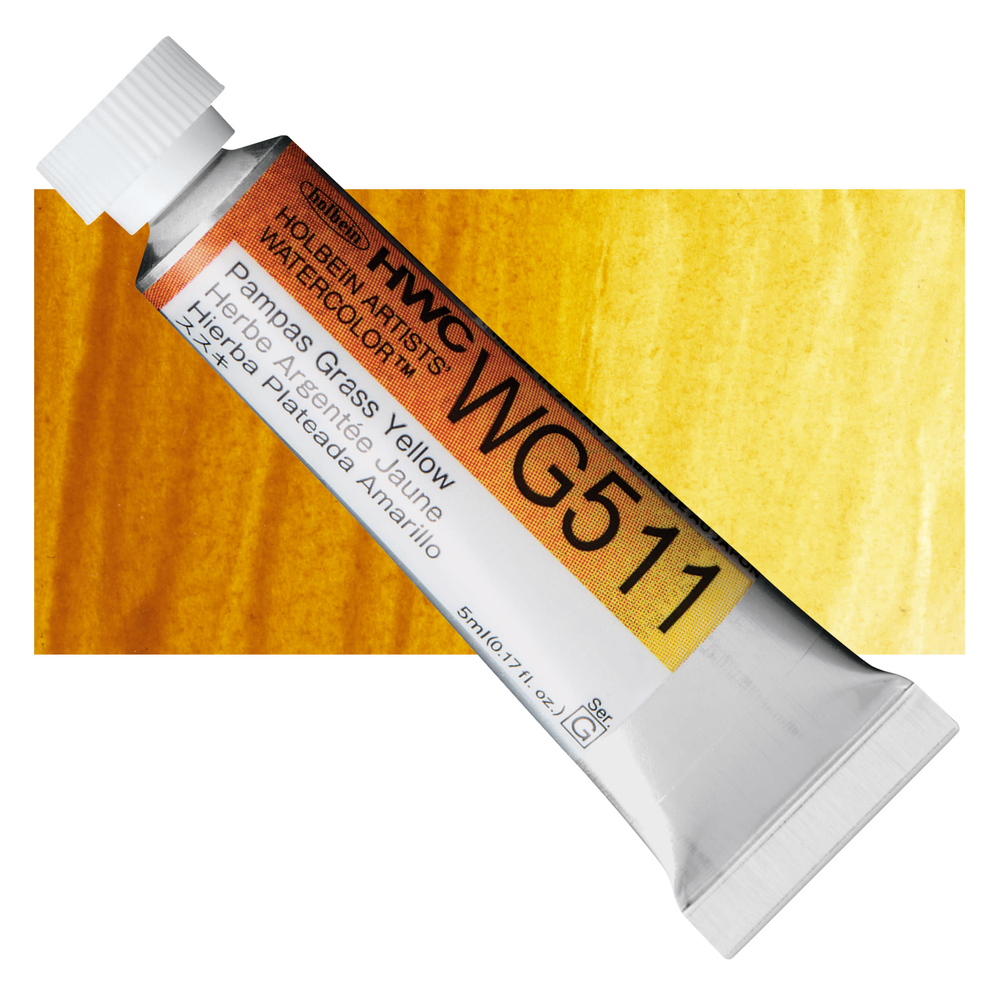 Акварель Holbein 5 мл. WG511 Pampas Grass Yellow