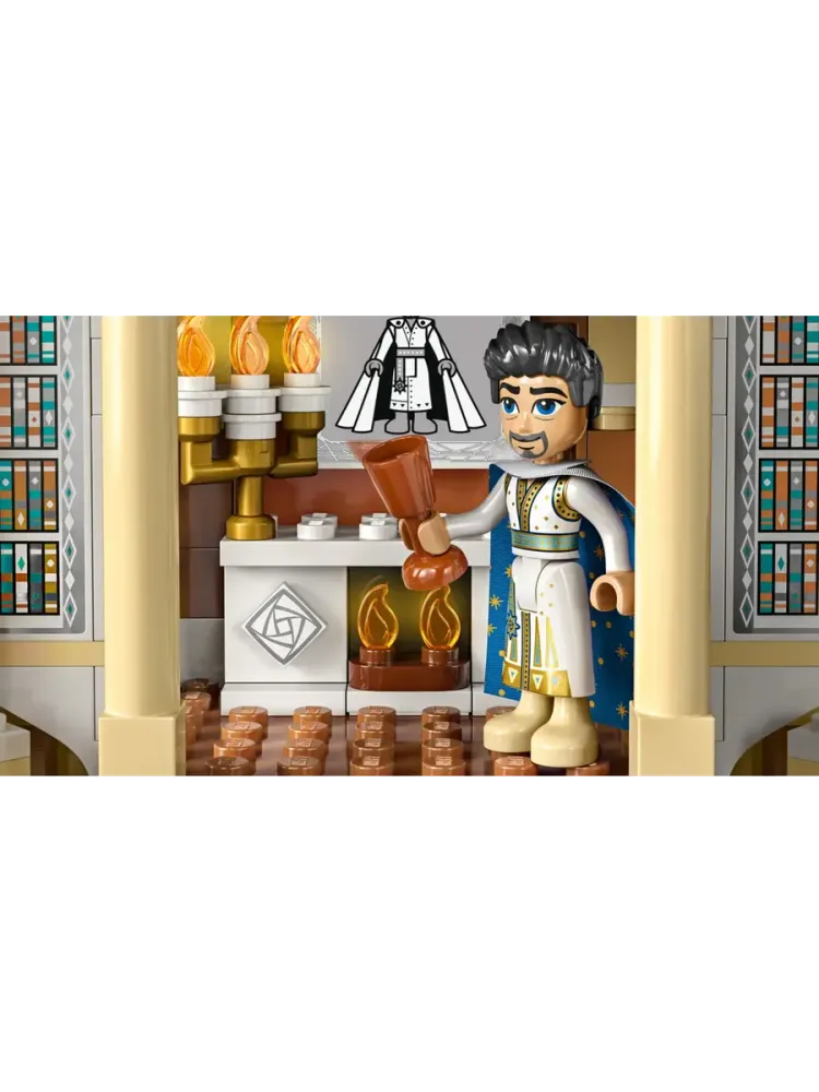 Конструктор Disney 43224 Замок короля Магнифико