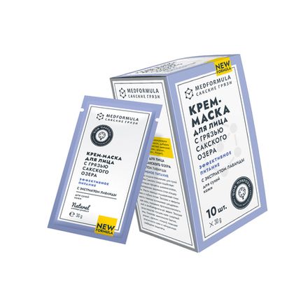 Крем-маска с грязью Сакского озера "Эффективное питание"