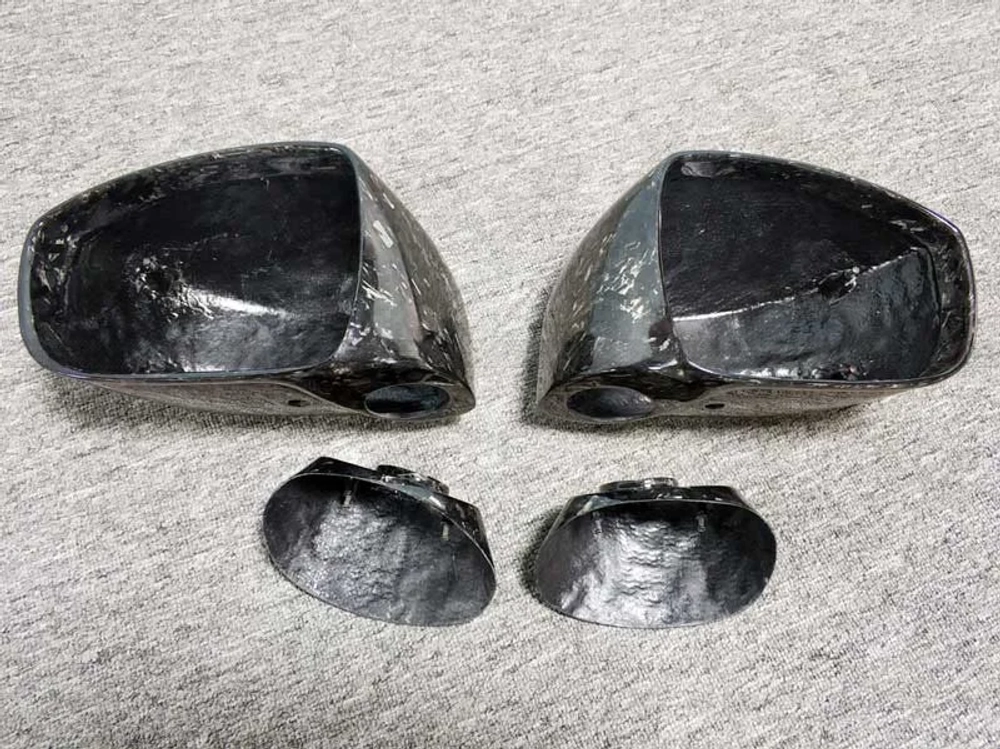 Карбоновые накладки на зеркала для Nissan GT-R R35 Ниссан тюнинг обвес