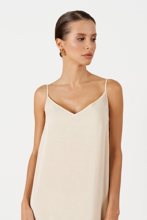 51670 Платье женское (светло-бежевый)