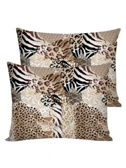 Постельное белье Сказка "Сафари" 2-спальный   наволочки 50х70 2шт Простынь на резинке 160х200 см  Пододеяльник 175х215 см