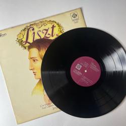 Винтажная виниловая пластинка LP Liszt Лист, Jorge Bolet, Liszt Paraphrases (Англия 1973)