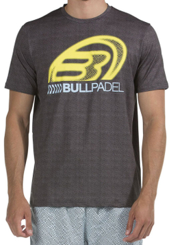 Теннисная футболка Bullpadel Carara - negro vigore