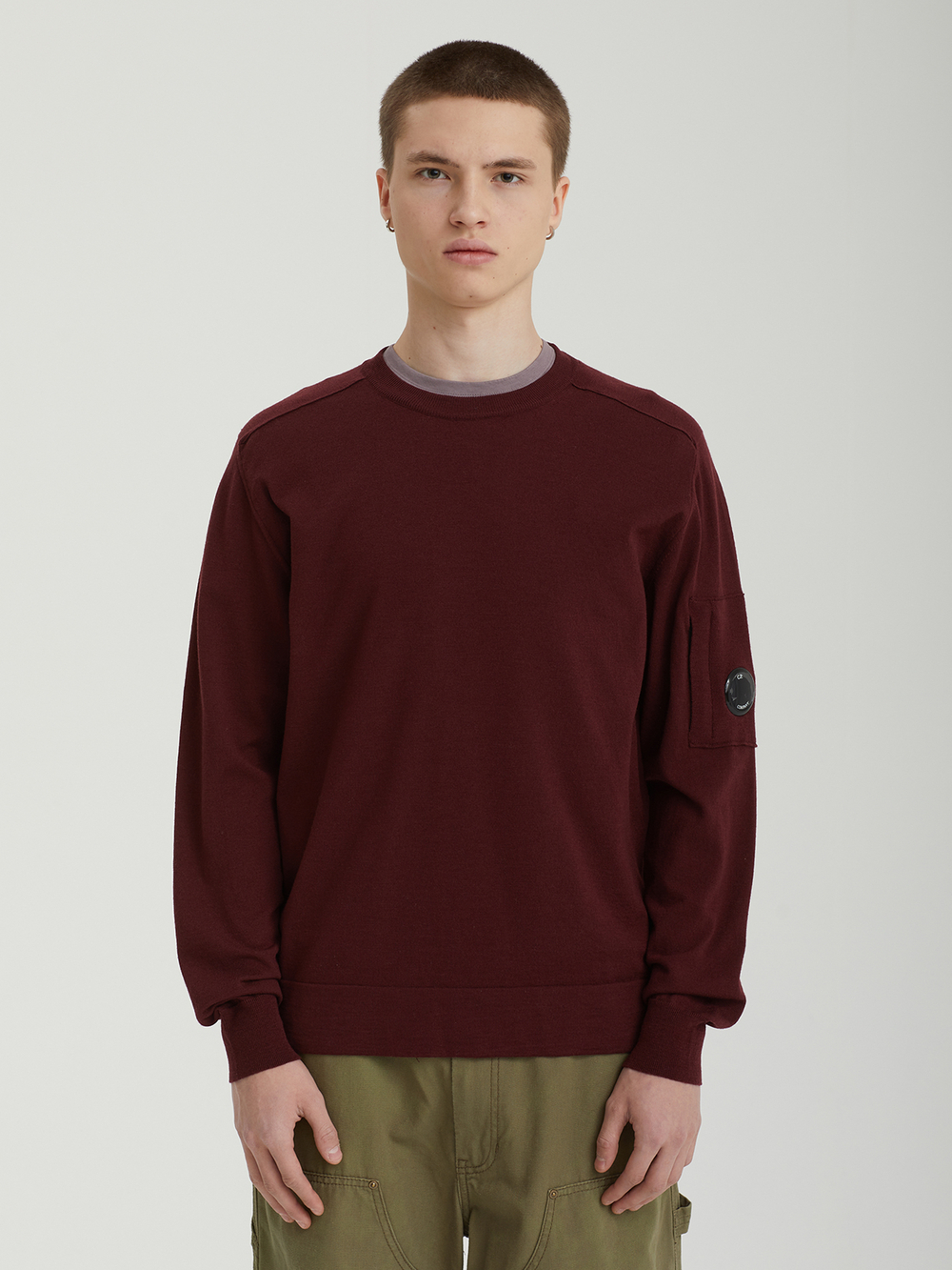 Мужской Свитер Crew Neck In Merino Wool