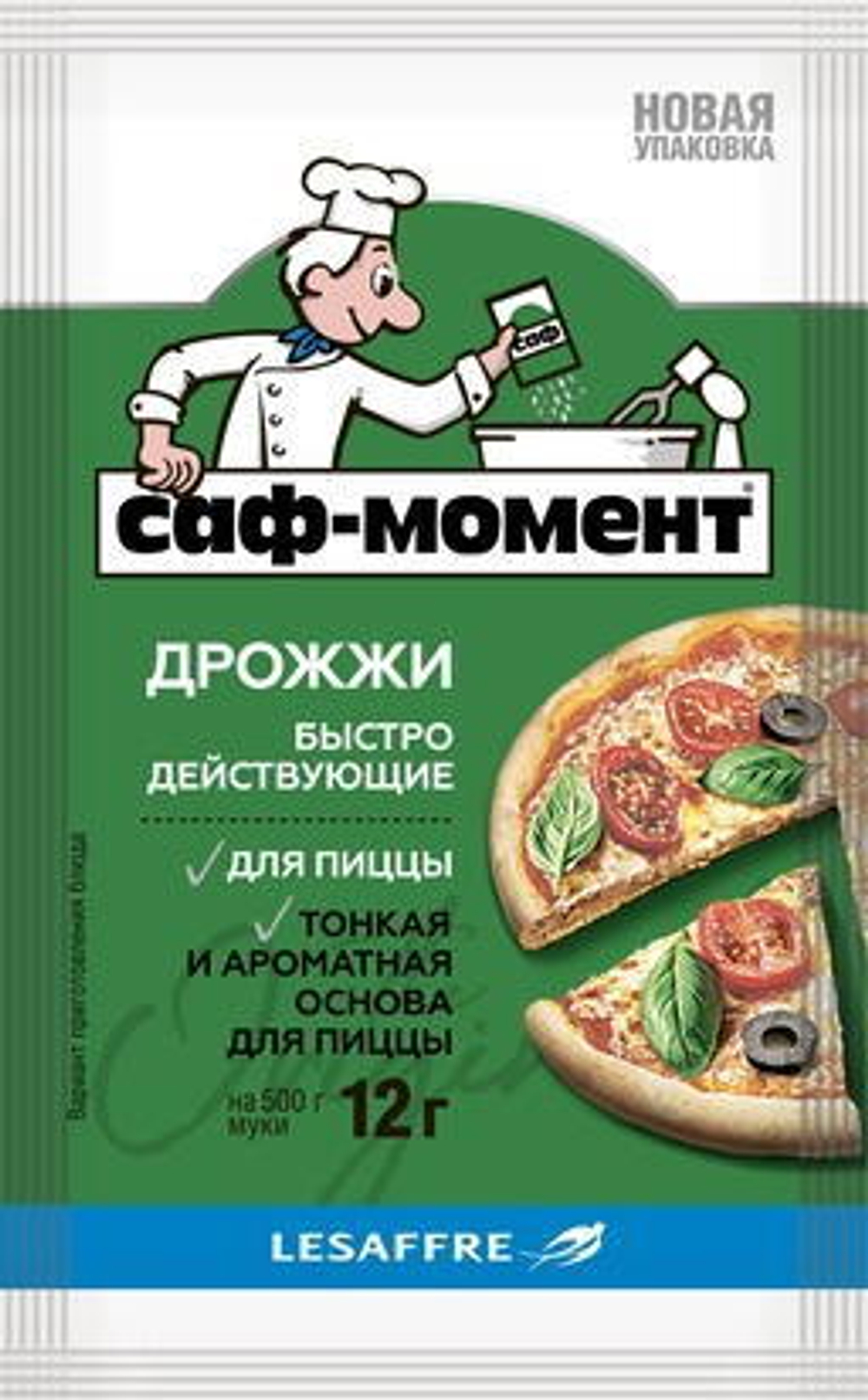 Дрожжи "Сафт-Момент" для пиццы 12гр