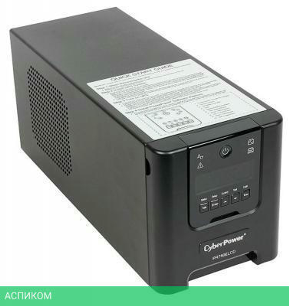 Источник бесперебойного питания CyberPower LCD 750VA/675W (PR750E)