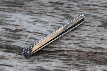 Складной нож НОКС СКАТ-М (314-340006) c клинком из стали 440, рукоять Stainless Steel