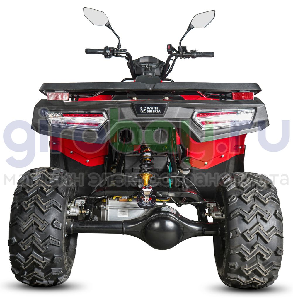 Электроквадроцикл WHITE SIBERIA SNEG PRO MAX 6000W фото 6 фото №8
