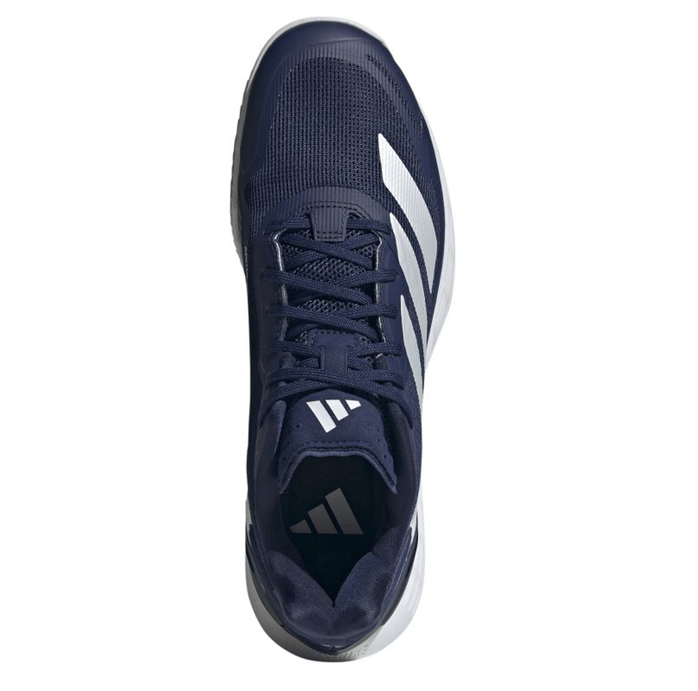 Мужские теннисные кроссовки Adidas Defiant Speed 2 M Clay - dark blue/zero metalic/footwear white