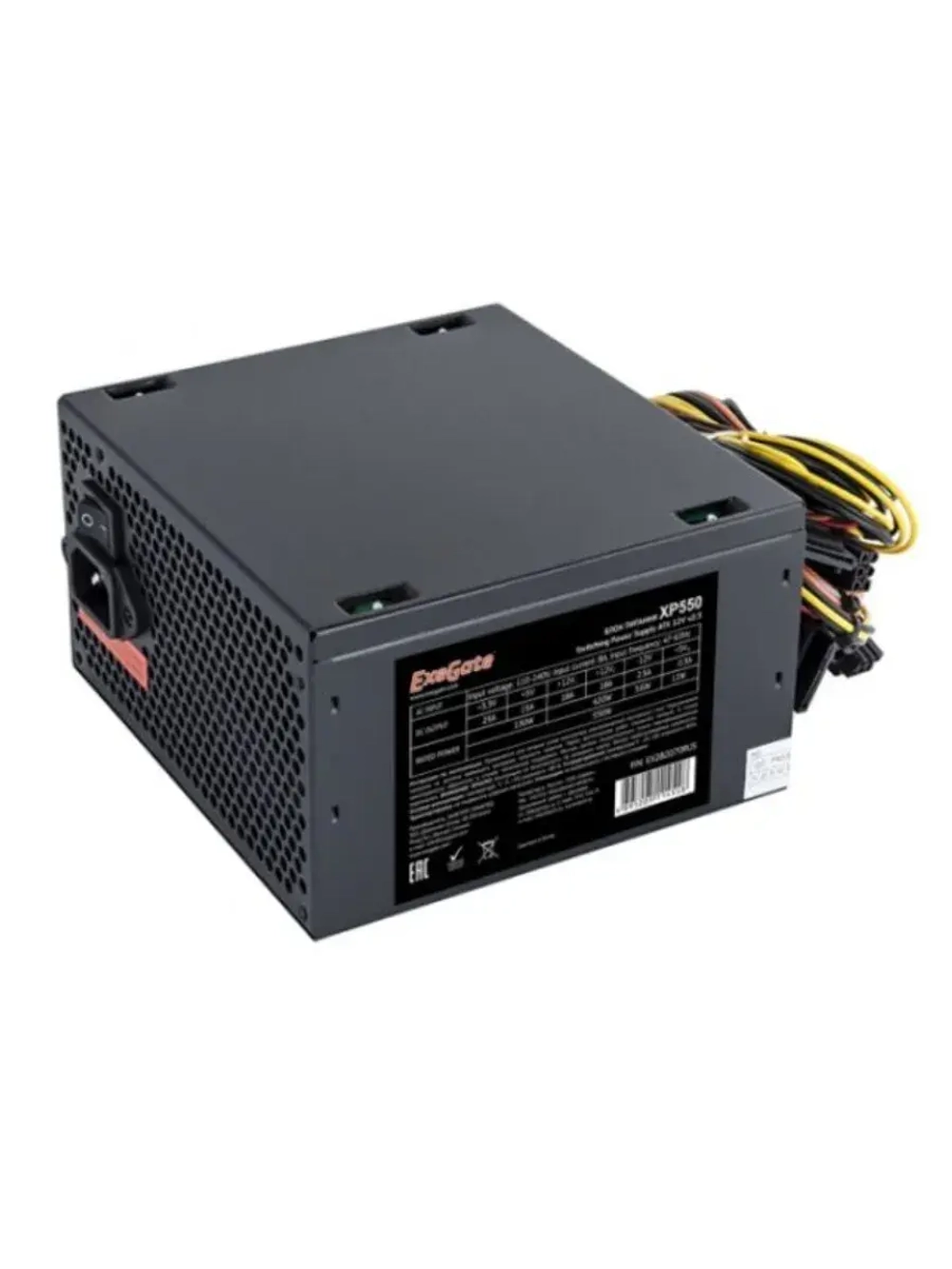 Блок питания XP550 EX282070RUS 550W EX282070RUS BLACK