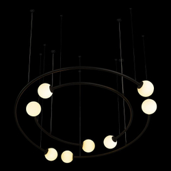 Люстра подвесная Loft it Infinite 10155/1100 Black
