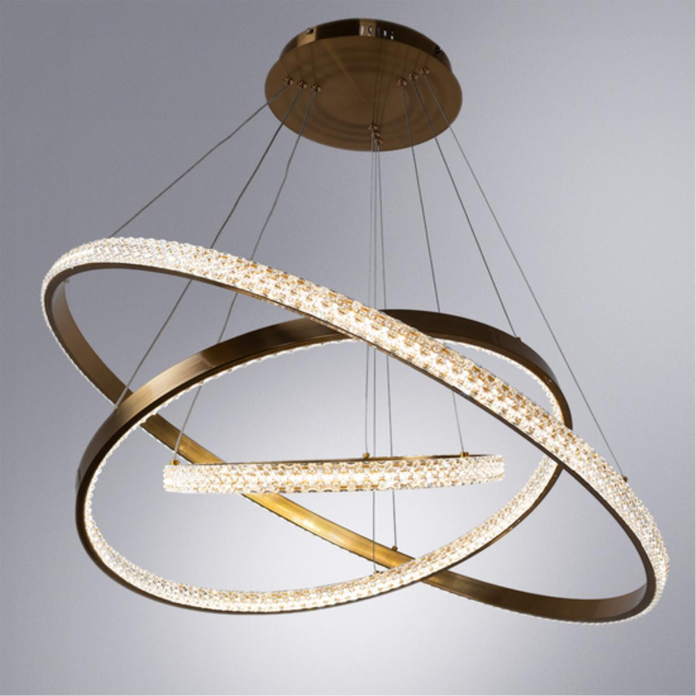 Подвесная светодиодная люстра Arte Lamp ORIONE A2182SP-160PB