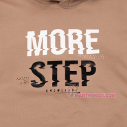 свитшот легкий флис MORE STEP худи 3788