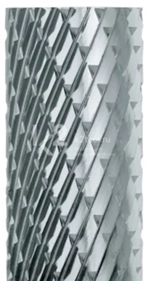 Борфреза твердосплавная Karnasch форма N (перевернутый конус), 3х5х3х38 мм, универсальная насечка HP-3, без покрытия, арт. 11.3096-005