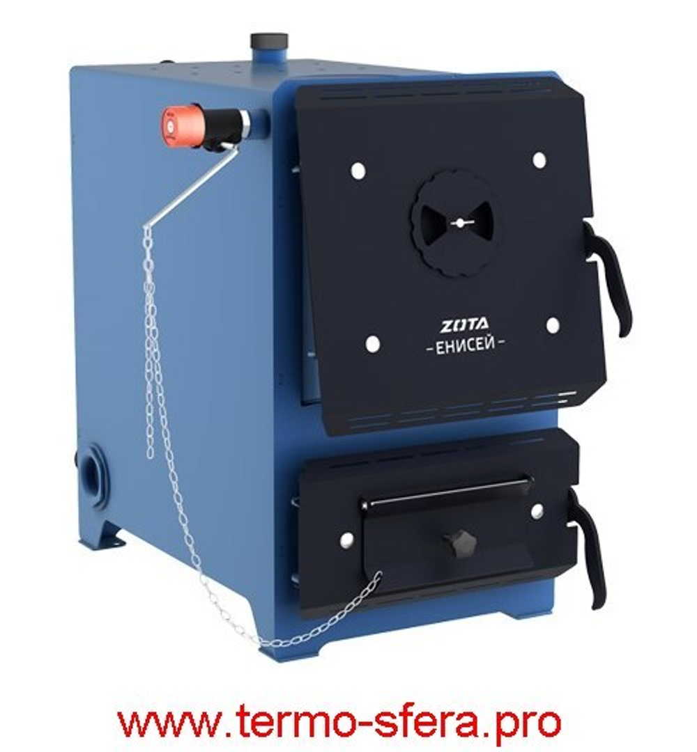 Котел отопительный твердотопливный ZOTA Енисей-25 с конфоркой