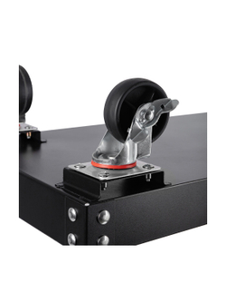 Тележка инструментальная 3-х полочная с держателями ARNEZI R7201103