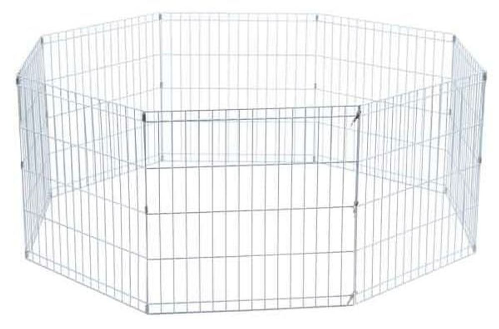 Вольер для животных, 8 секций, эмаль, 610*760мм (Триол) K30 Вольер для животных, 8 секций, эмаль, 610*760мм (Триол) K30