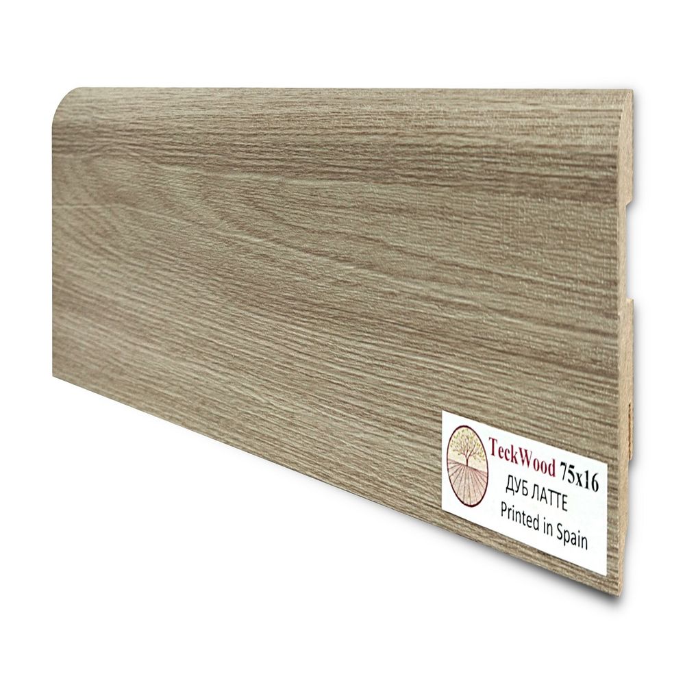 Плинтус напольный Teckwood Дуб Латте