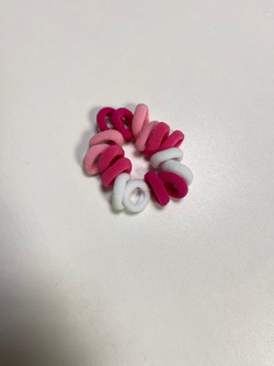 Set № 14, Набор резинок микс и крабов для волос.