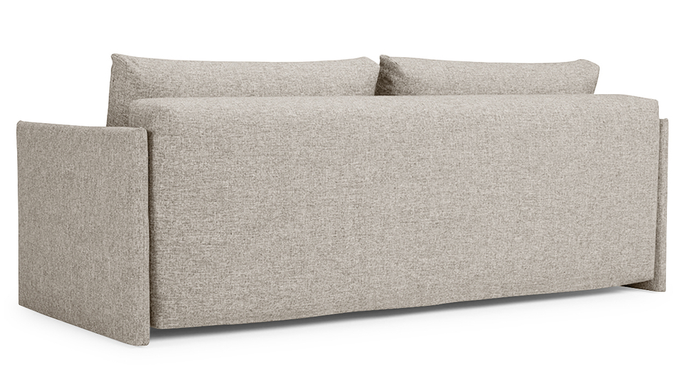 Диван Коя Лайт Strong Plus 01 208*94*80 см, Бежевый Рогожка Еврокнижка Фиеста