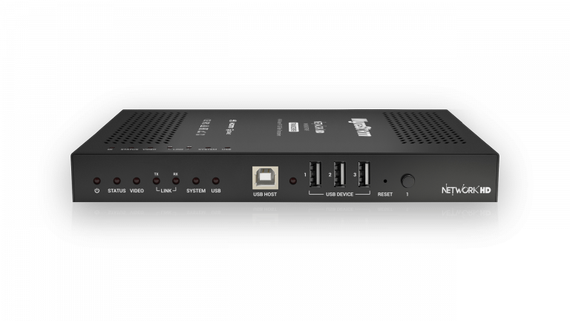 Wyrestorm NHD-600-TRXF - AVoIP оптический приемопередатчик 4K60 UHD (60 Гц, 4:4:4) HDR, HDCP 2.2, LAN 10Гбит/c, мультивьюер, видеостена,