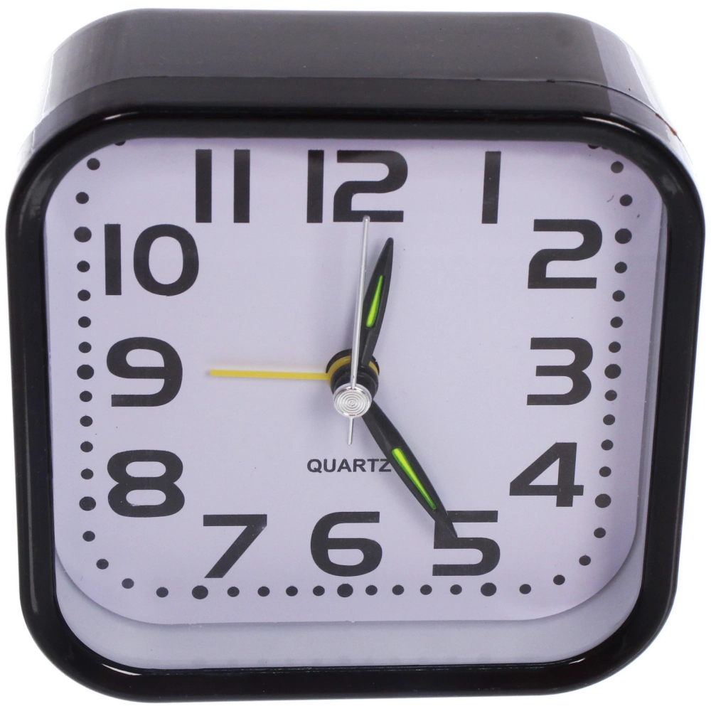 Будильник «Адели» 9,5*9,5*4см, микс цветов