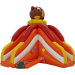 Детский надувной батут-горка "Мишка Тедди"