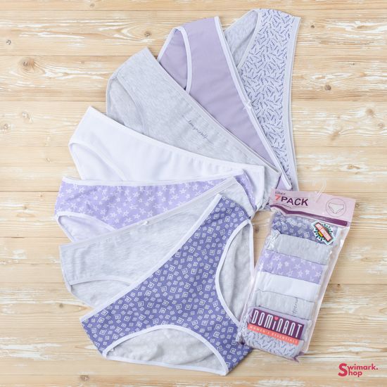 Трусики женские DOMINANT 57000-199, FULL BRIEF, 7 шт. в уп.