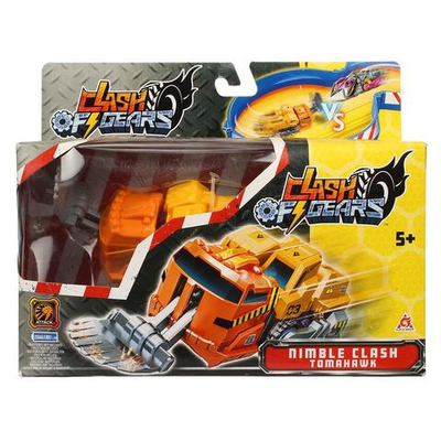 Клэш оф Гирс.Игр Машинка Боевая Нимбл Томагавк.ТМ Clash of Gears (Росмэн)