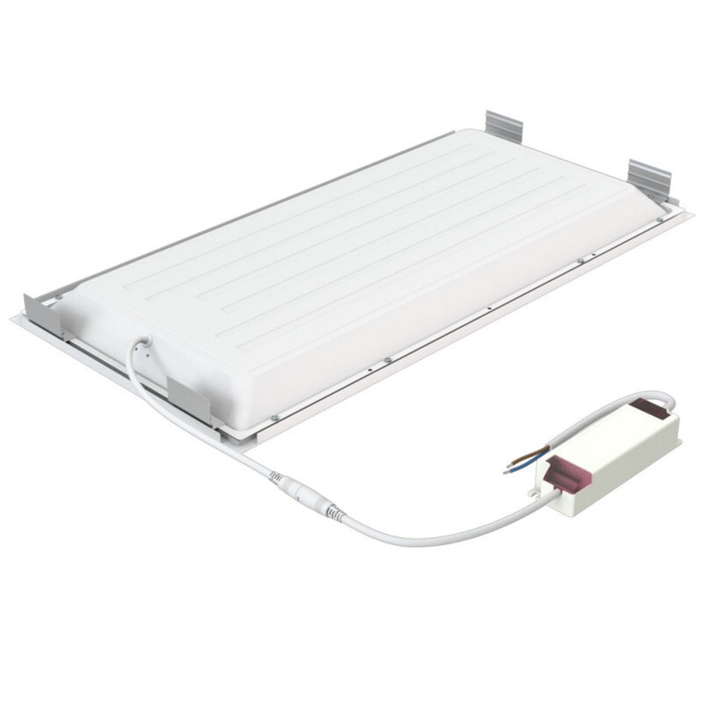 Светильник LED ДВО Офис Комфорт 23 IP40 CRI90 5000К Опал 600х300х35мм Clip-In PROMLED