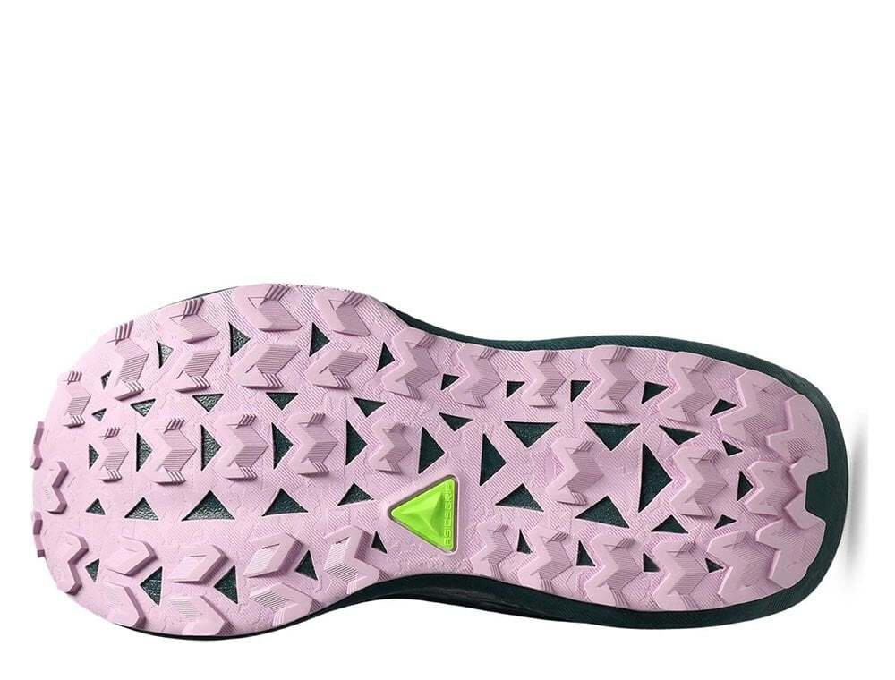 Кроссовки для бега женские Asics Trabuco Max 4 W Зеленo-оранжевые