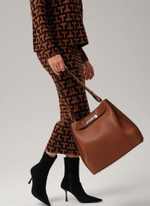 Кожаная сумка Deboro 31342 фундук