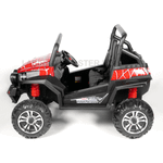 Детский электромобиль "Buggy - MalinaBay", с принтом паутинка