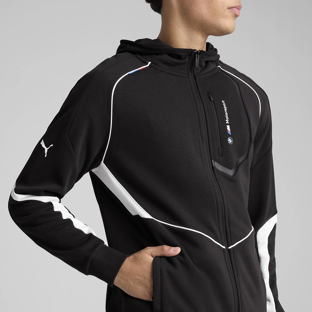 Мужская толстовка PUMA BMW MMS HOODED SWEAT JACKET