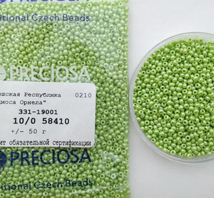 Preciosa бисер 10/0 58410