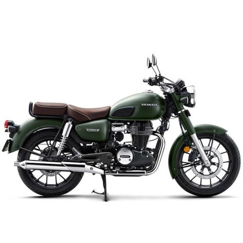 Мотоцикл Honda CB350 H’ness DLX зеленый