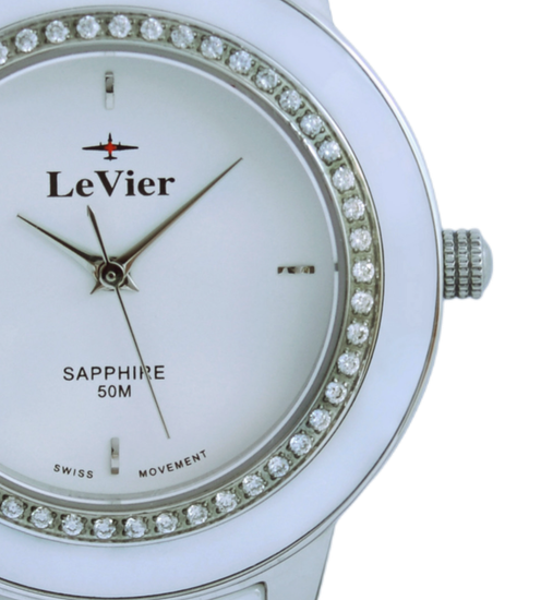 LeVier L 7515 M Wh французские наручные часы