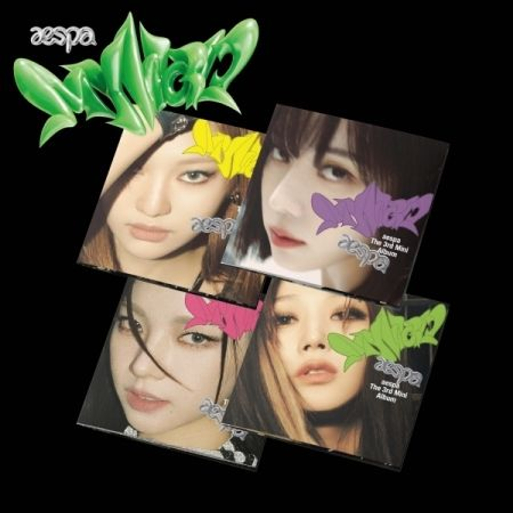 Альбом aespa - MY WORLD 3rd Mini Album POSTER 4 Version SET
