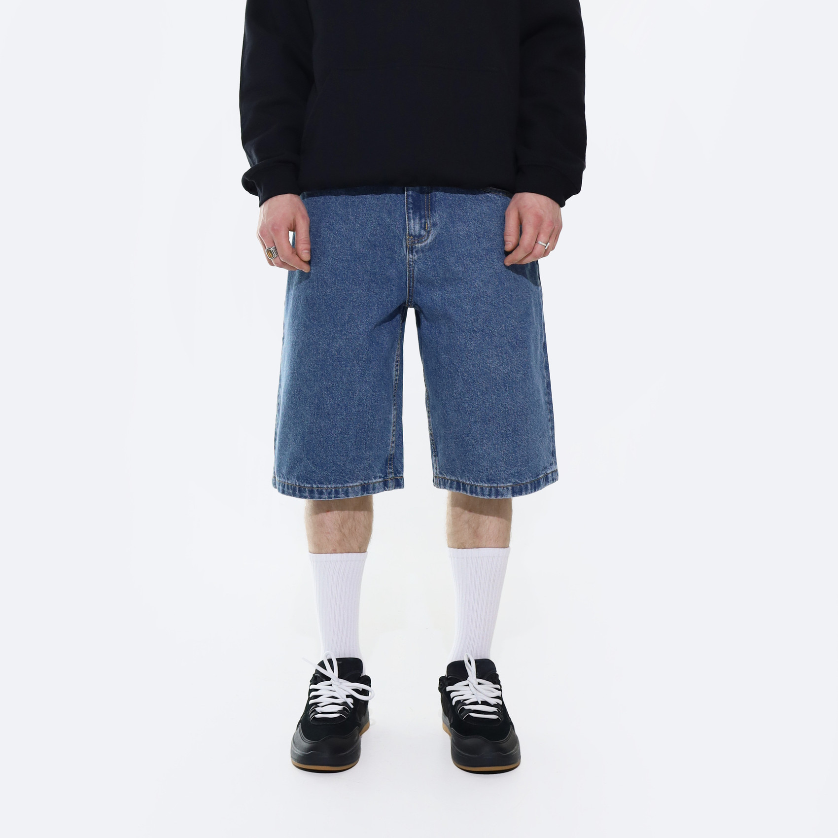 Шорты Magamaev Bigger M shorts (blue washed) артикул: - купить в магазине Дайс