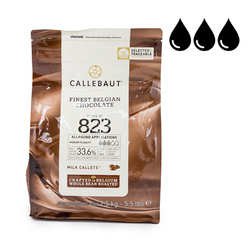 Шоколад Callebaut молочный 33,6% (823-RT-U71) 2,5 кг